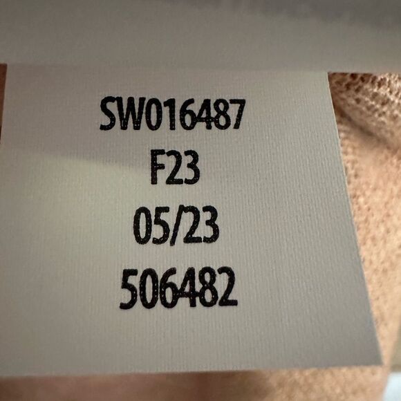 *** NWT Smartwool Shadow Pine Colorblock Sweater Top Almond Heather Women’s S - Picture 11 of 12